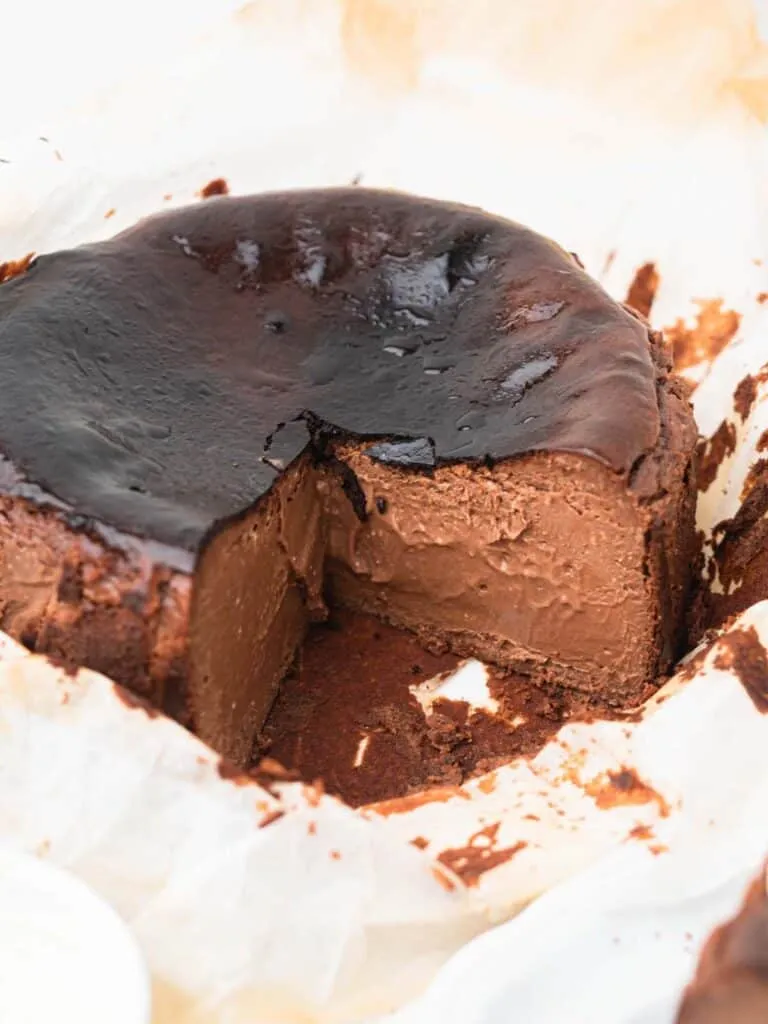 Quart Cheesecake Basque Choco & Tonka (250g)